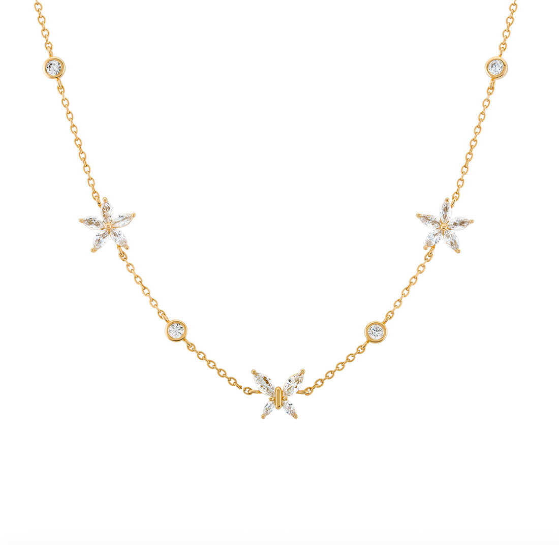 colar-unike-navete-flowers-butterfly