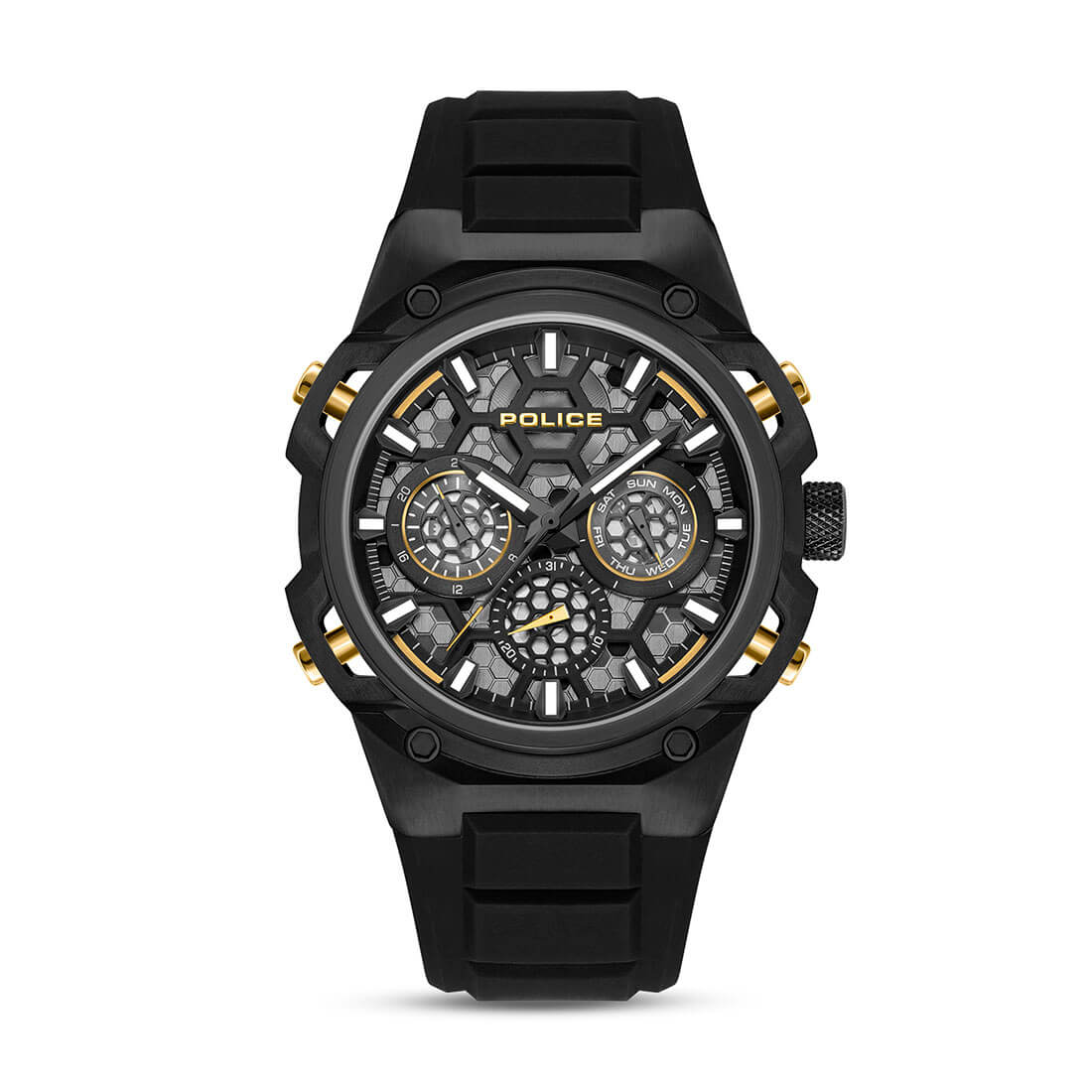 relogio-police-challenger-preto