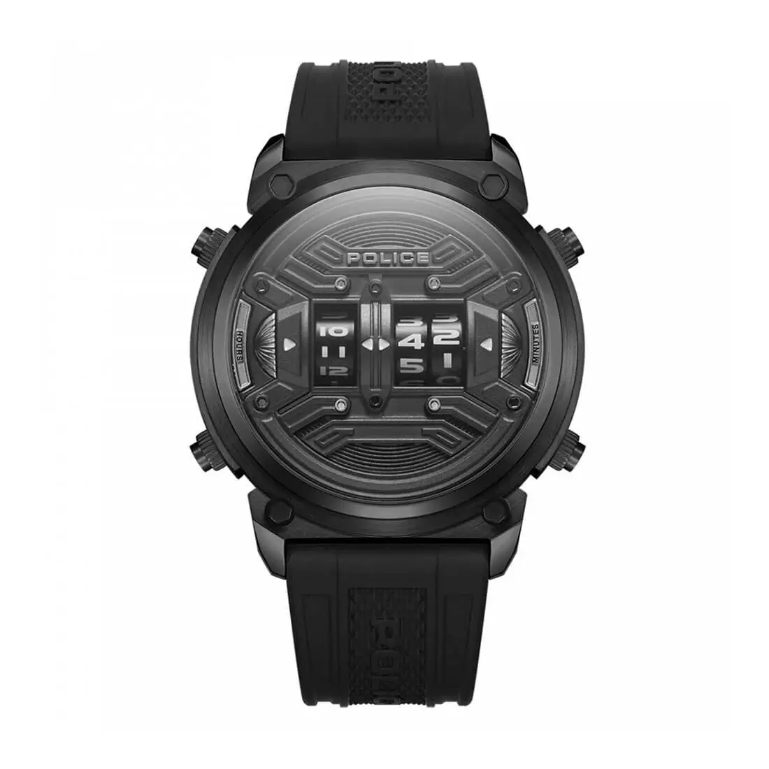 relogio-police-rotor-preto